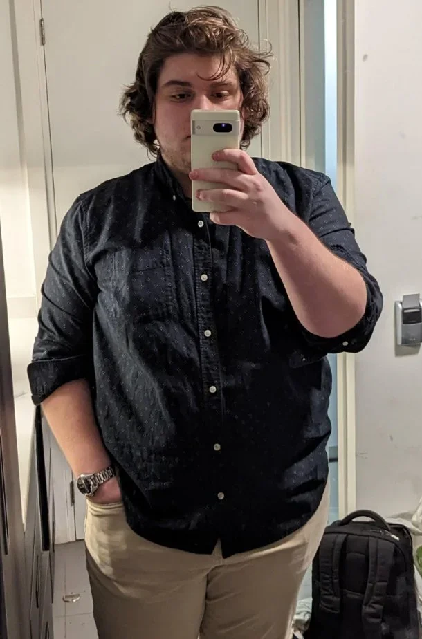 One year weightloss dedication — before and after photo — Bodybuilding on GlowUps