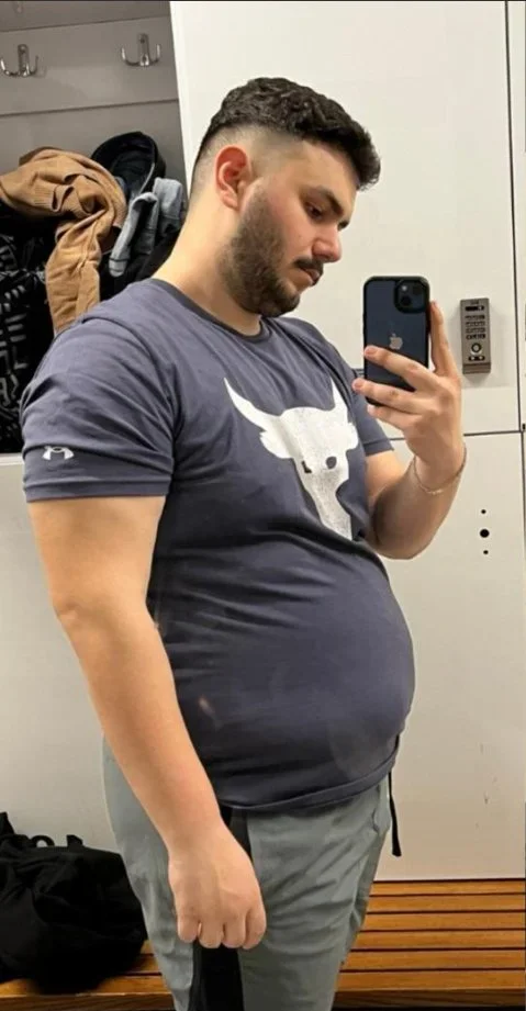 2 year gym journey — before and after photo — Bodybuilding on GlowUps